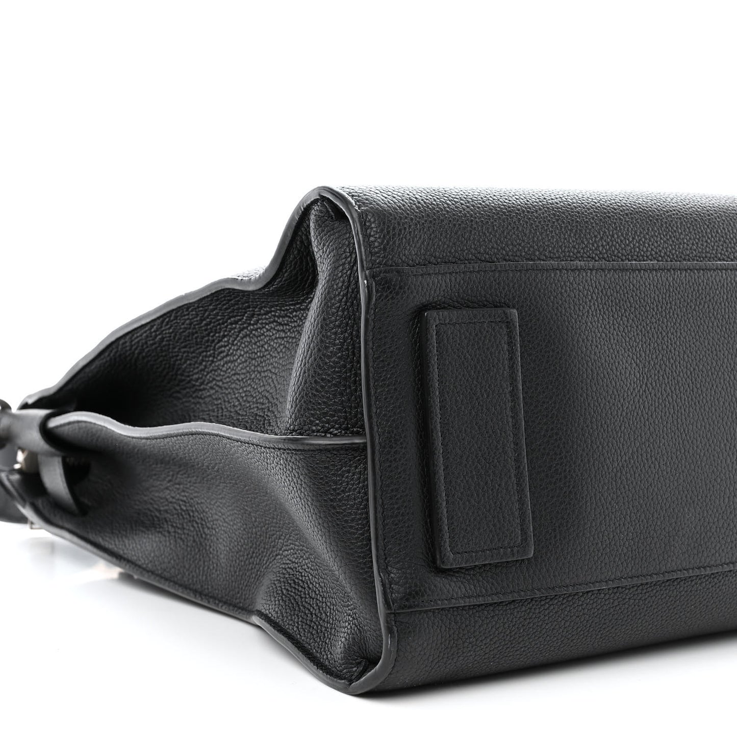 Grained Calfskin Sac De Jour Souple North South Tote Black