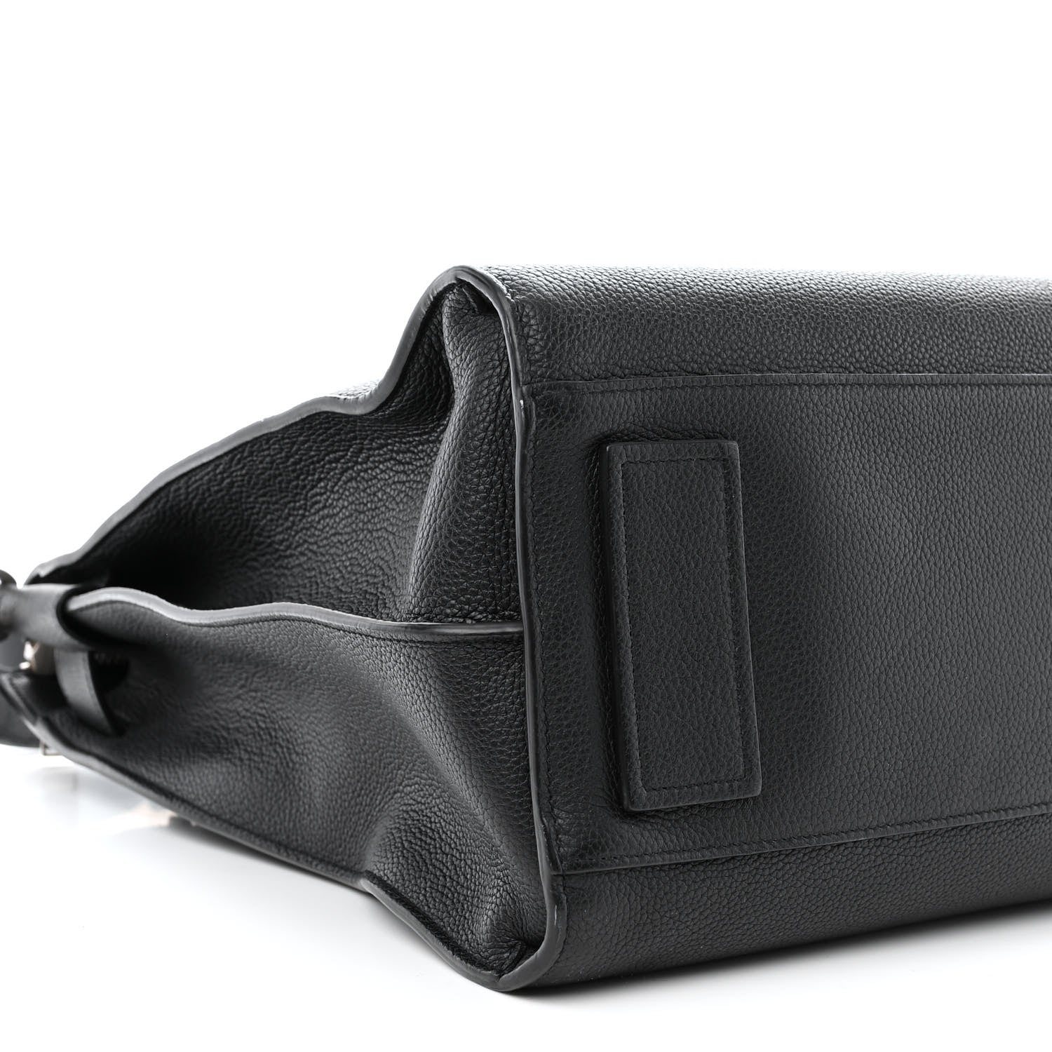 Saint Laurent Grained Calfskin Sac De Jour Souple North South Tote Black 9 of 12