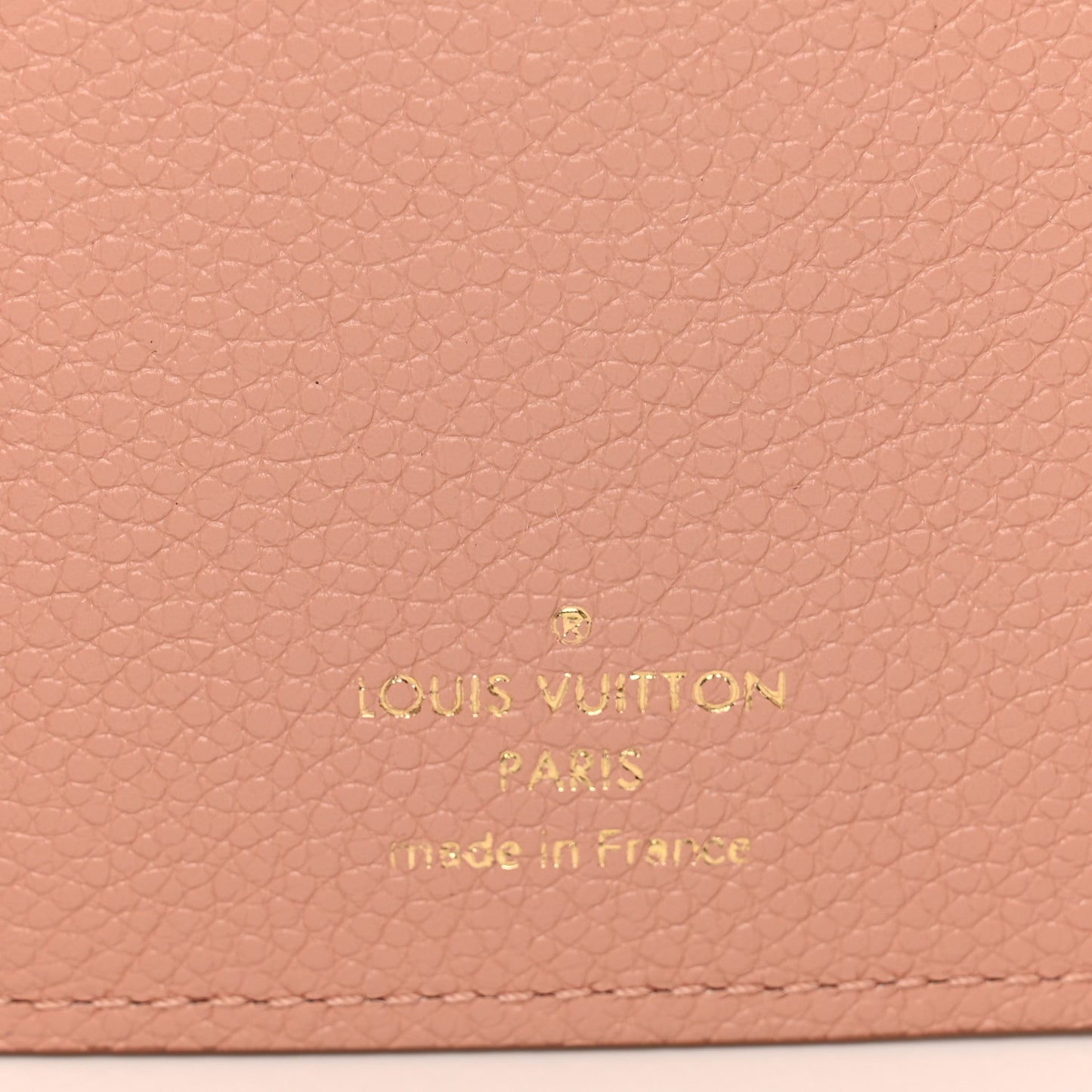 Empreinte Monogram Giant Victorine Wallet Rose Trianon Creme
