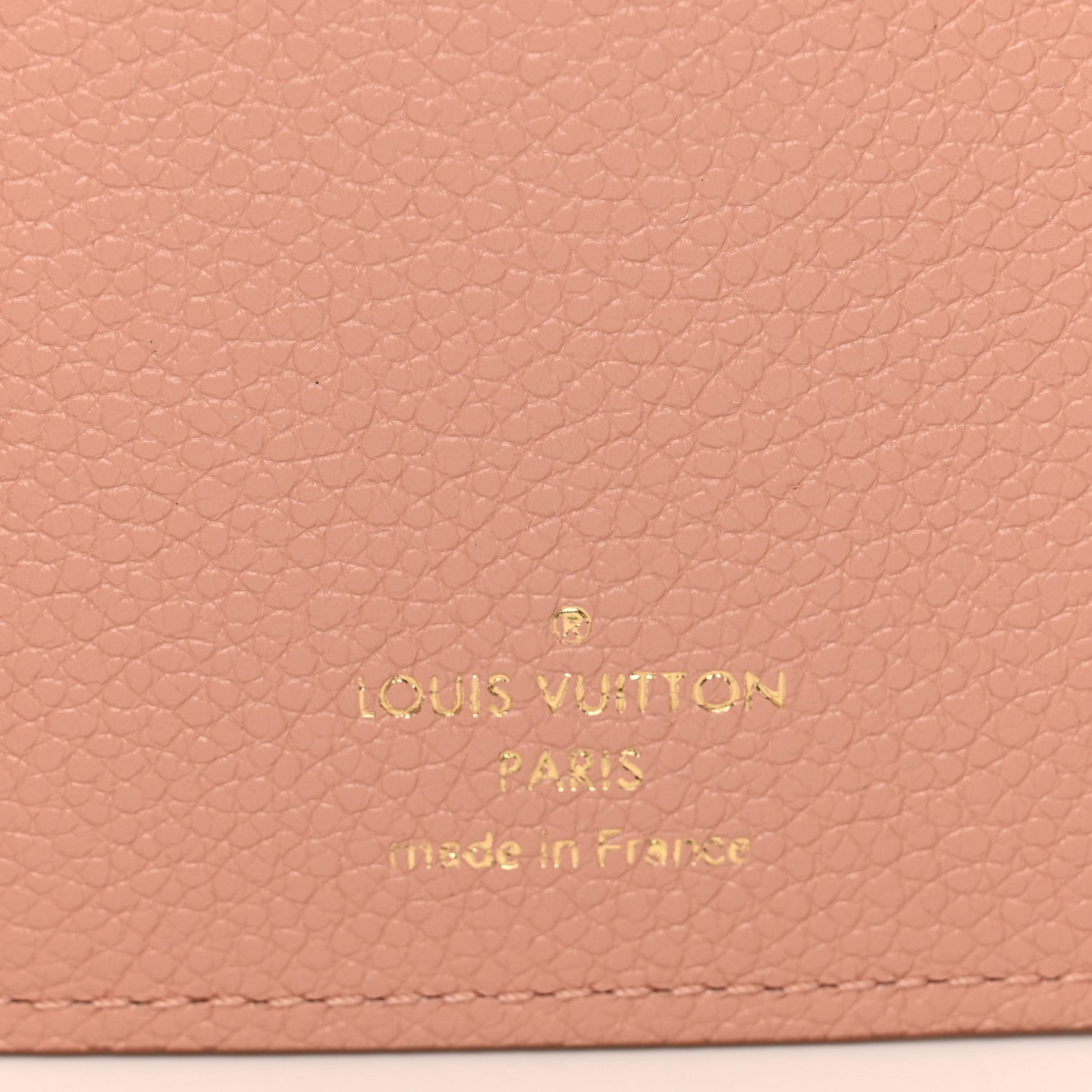 Louis Vuitton Empreinte Monogram Giant Victorine Wallet Rose Trianon Creme 6 of 6
