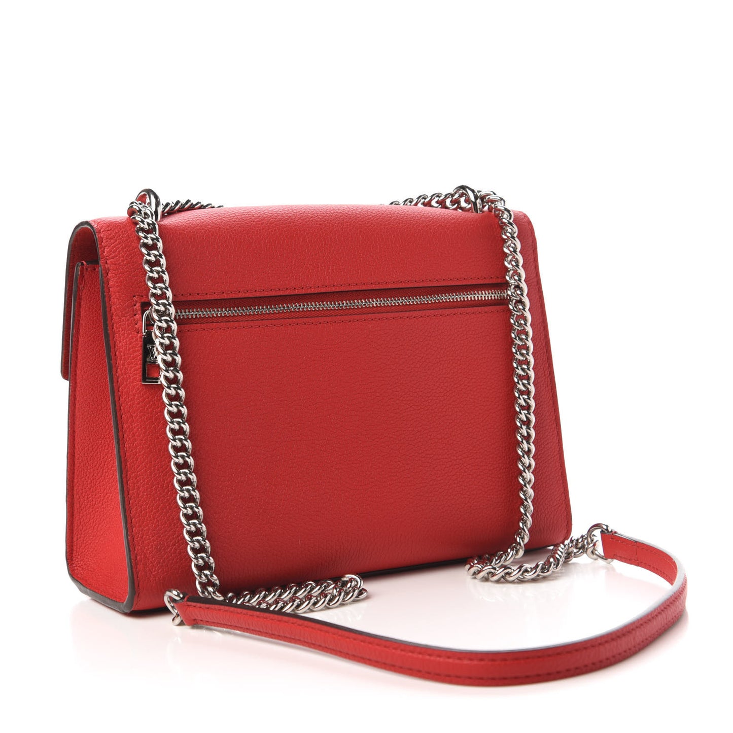 Soft Calfskin Mylockme Chain Bag BB Rubis