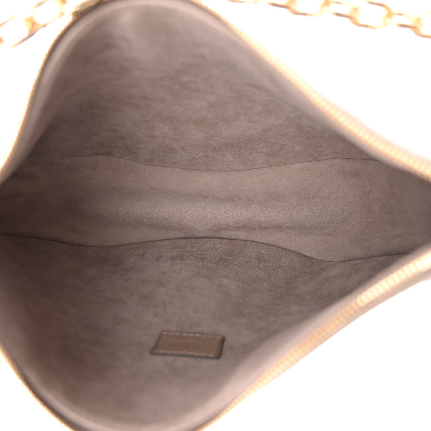 Louis Vuitton Empreinte Monogram Giant Loop Hobo Dove Gray Cream 6 of 10