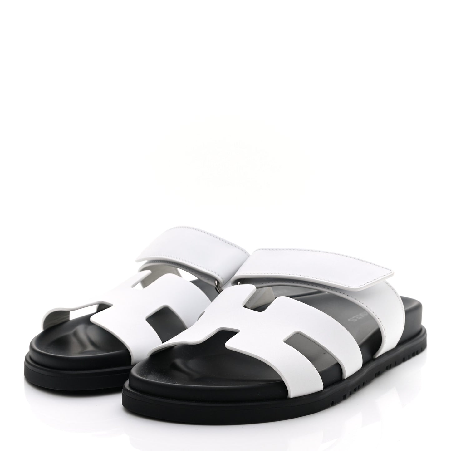 Calfskin Womens Chypre Sandals 36 White
