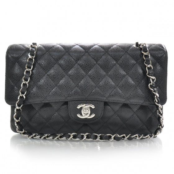 Chanel Caviar Medium Double Flap Black 1 of 11