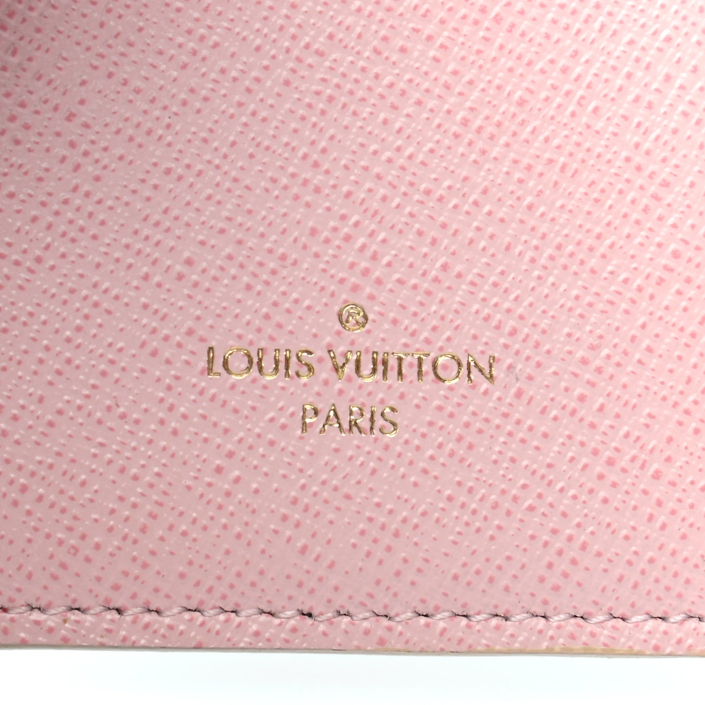 Damier Azur Victorine Wallet Rose Ballerine