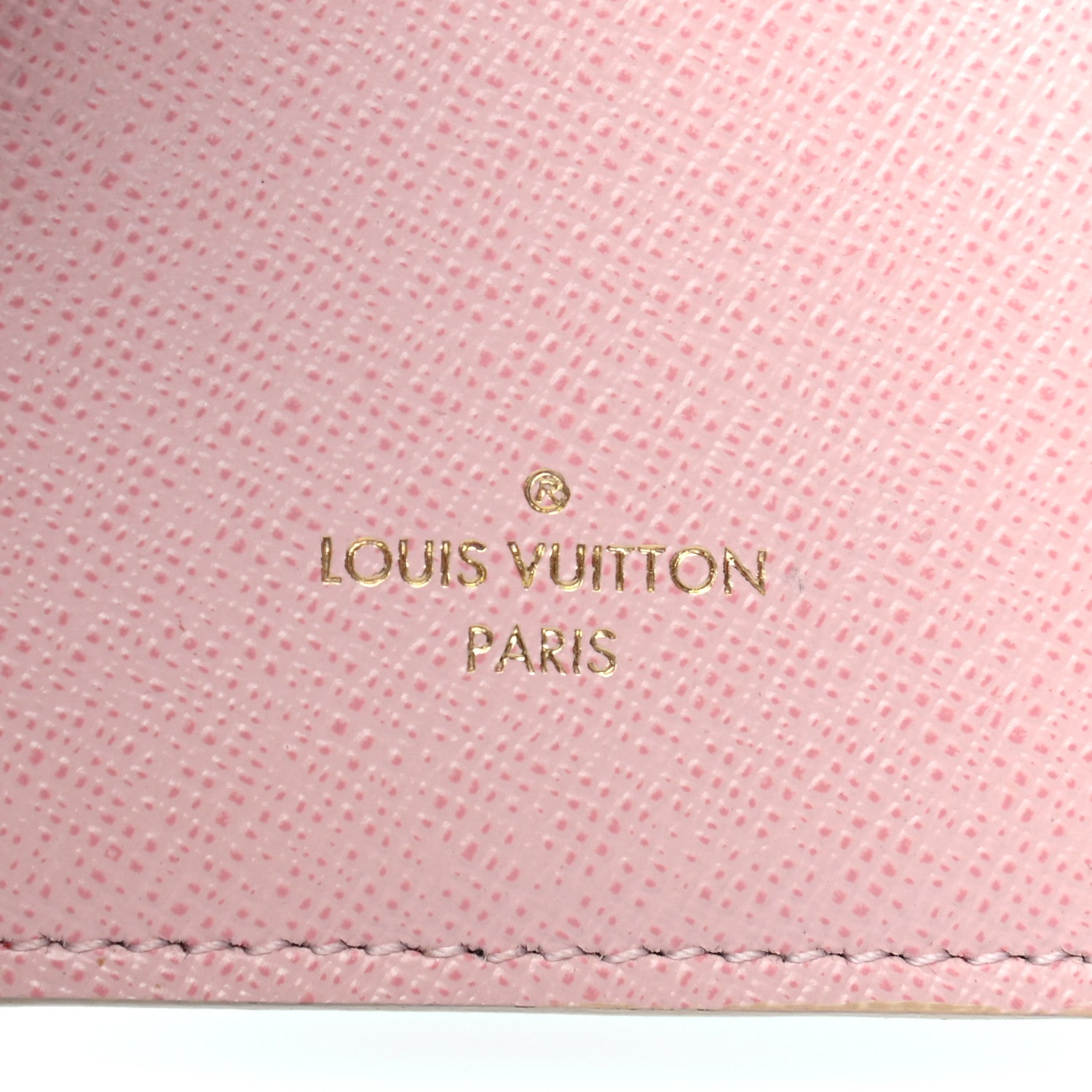 Louis Vuitton Damier Azur Victorine Wallet Rose Ballerine 6 of 7