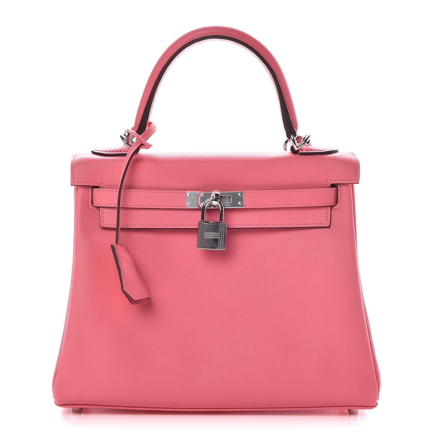 Hermes Swift Kelly Retourne 25 Rose Azalee 1 of 38