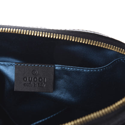 Gucci Suede Patent Web GG Small Ophidia Dome Shoulder Bag Black 6 of 13