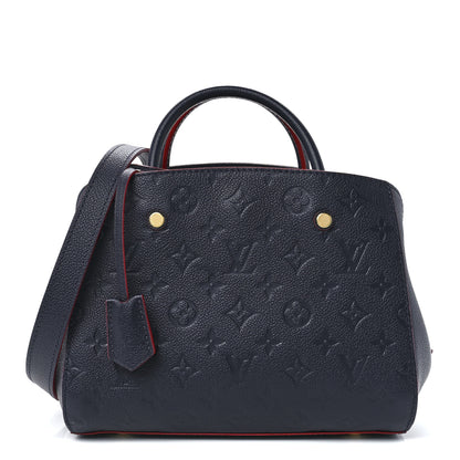 Louis Vuitton Empreinte Montaigne BB Marine Rouge 1 of 13