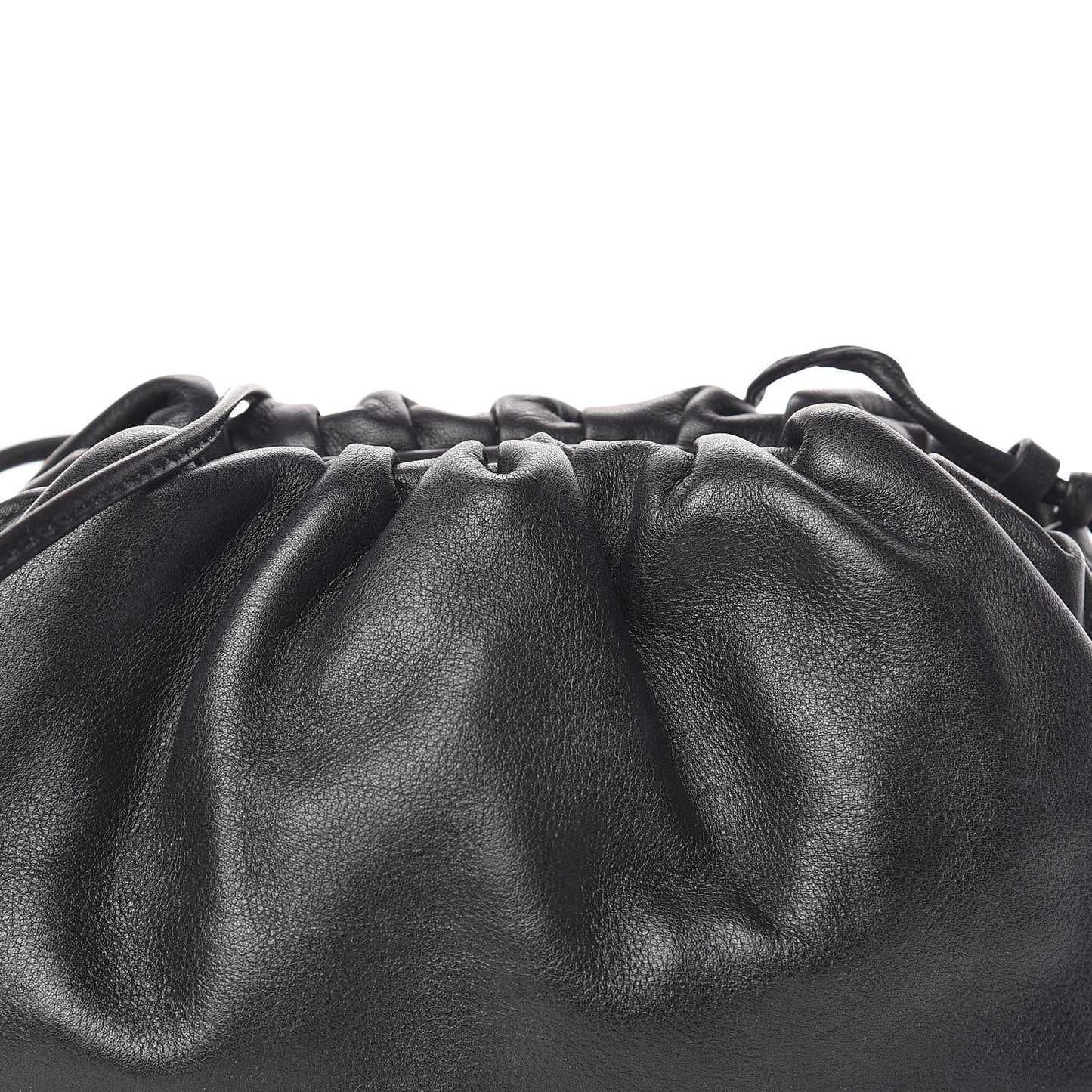 Butter Calfskin The Mini Pouch Black