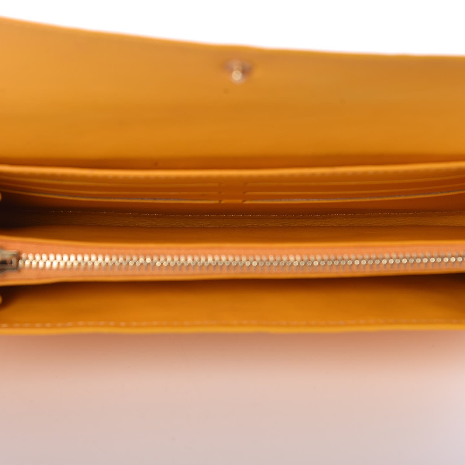 Louis Vuitton Vernis Sarah Wallet Jaune Passion 11 of 14