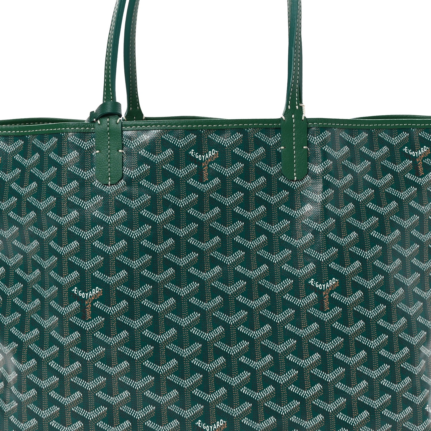 Goyard Goyardine Saint Louis PM Green 8 of 11