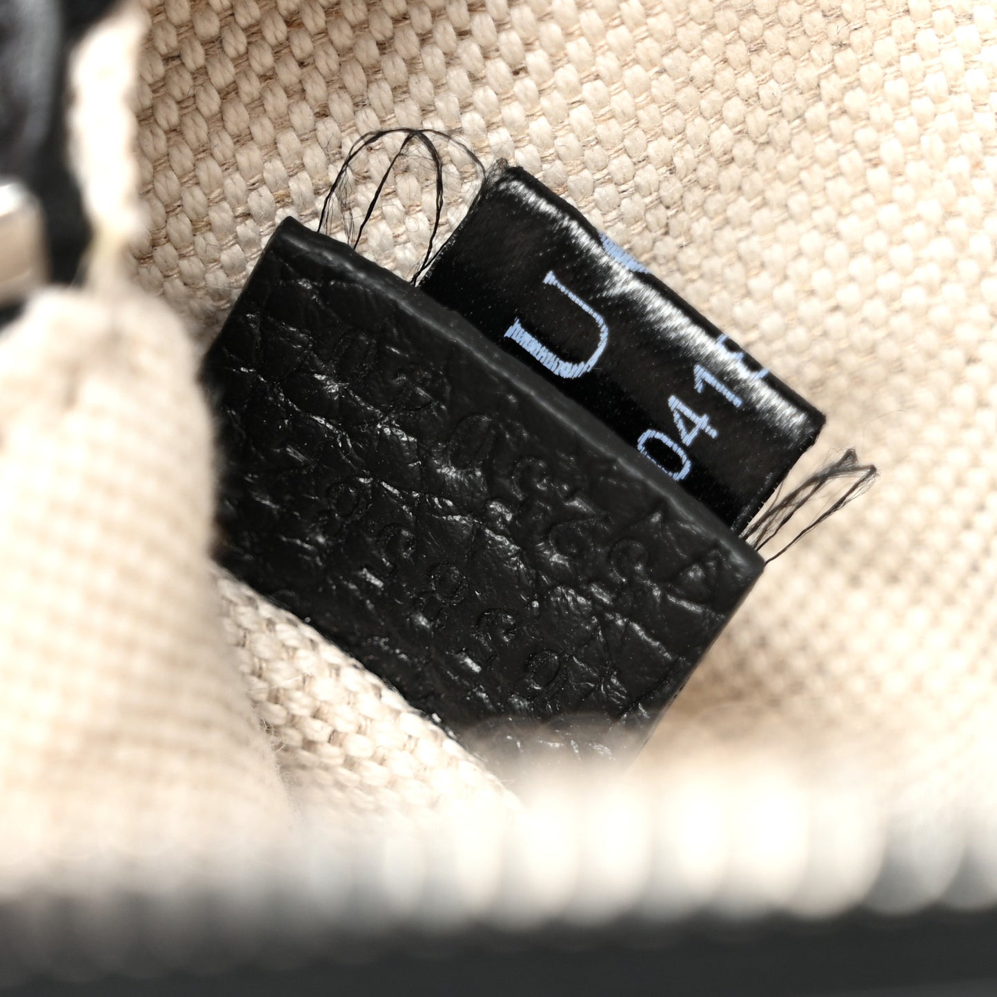 Piuma Calfskin Jumbo GG Embossed Small Belt Bag Black