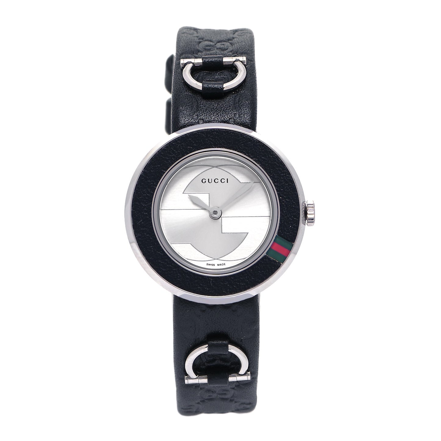 Stainless Steel Calfskin 27mm U-Play Quartz Watch