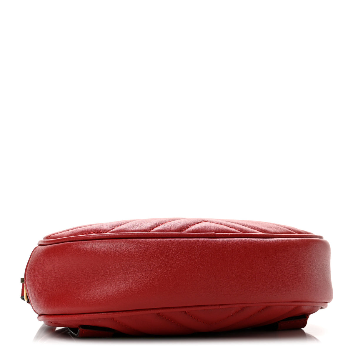 Calfskin Matelasse GG Marmont Belt Bag 85 34 Hibiscus Red