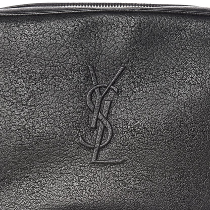 Saint Laurent Lambskin Monogram Small Lou Camera Bag Black 10 of 10