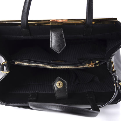 Fendi Vitello Elite Medium 2Jours Tote Black 7 of 14