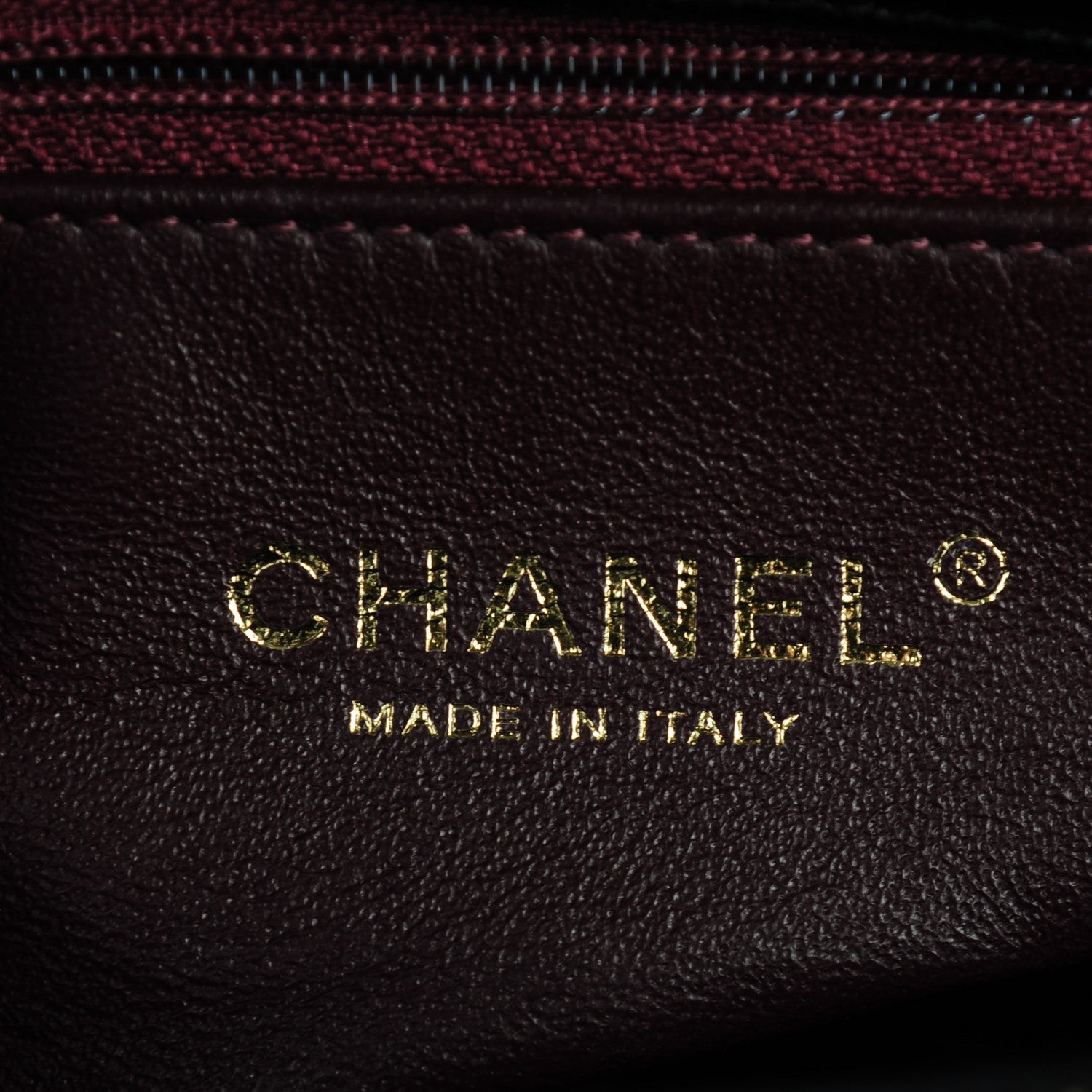 Chanel Lambskin Surpique Chevron Large Tote Black 5 of 6