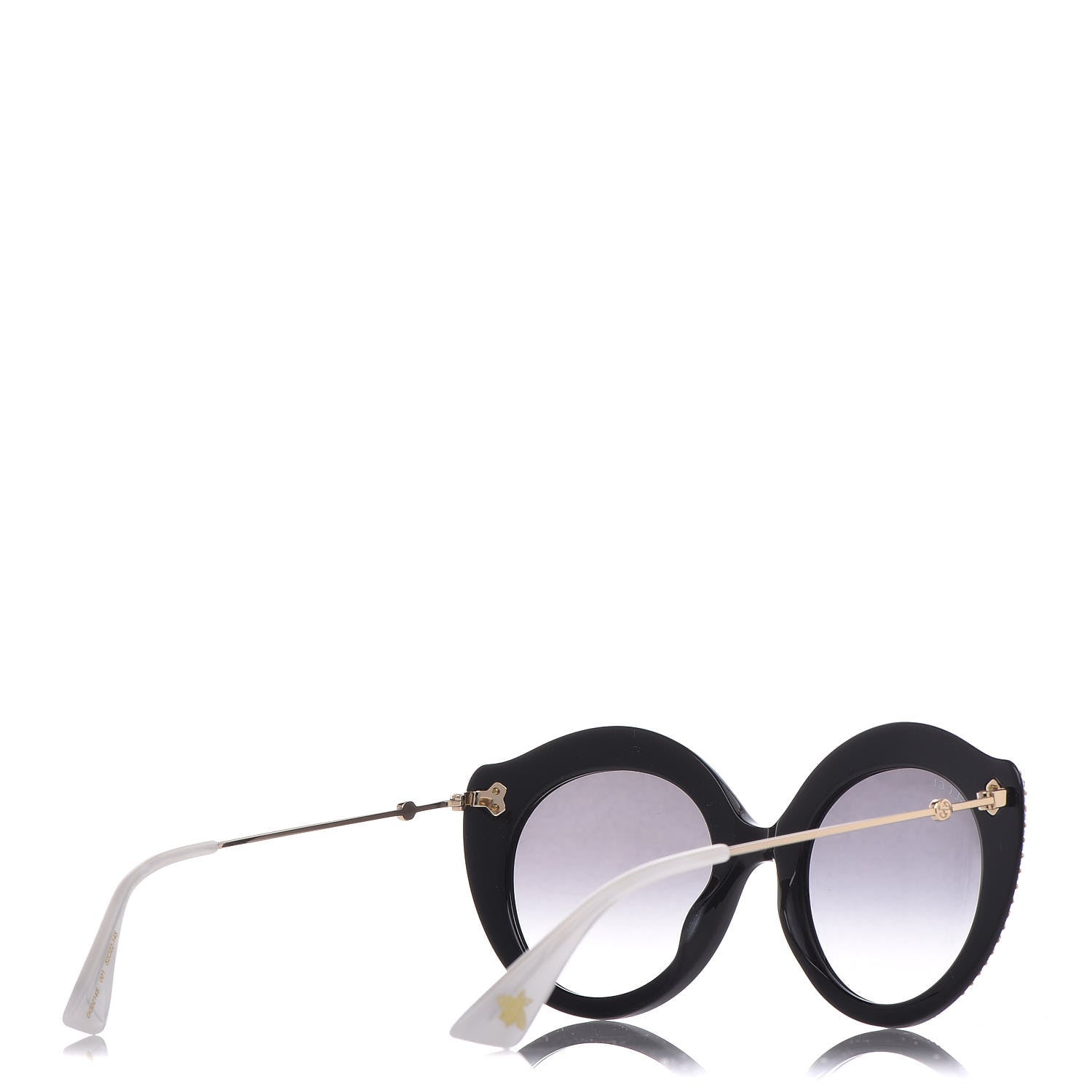 Gucci Crystal Cat Eye GG0214S Sunglasses Black 4 of 8