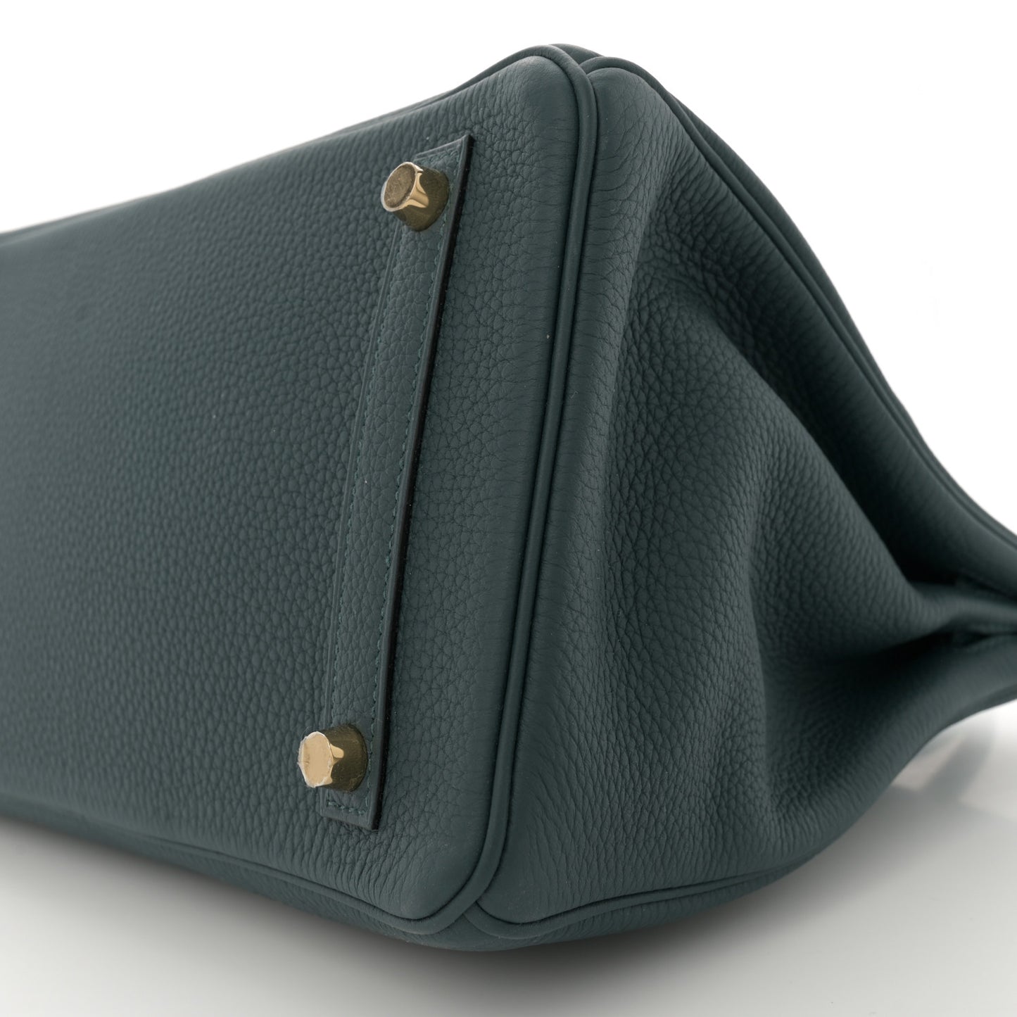Togo Matte Alligator Birkin Touch 30 Vert Cypress