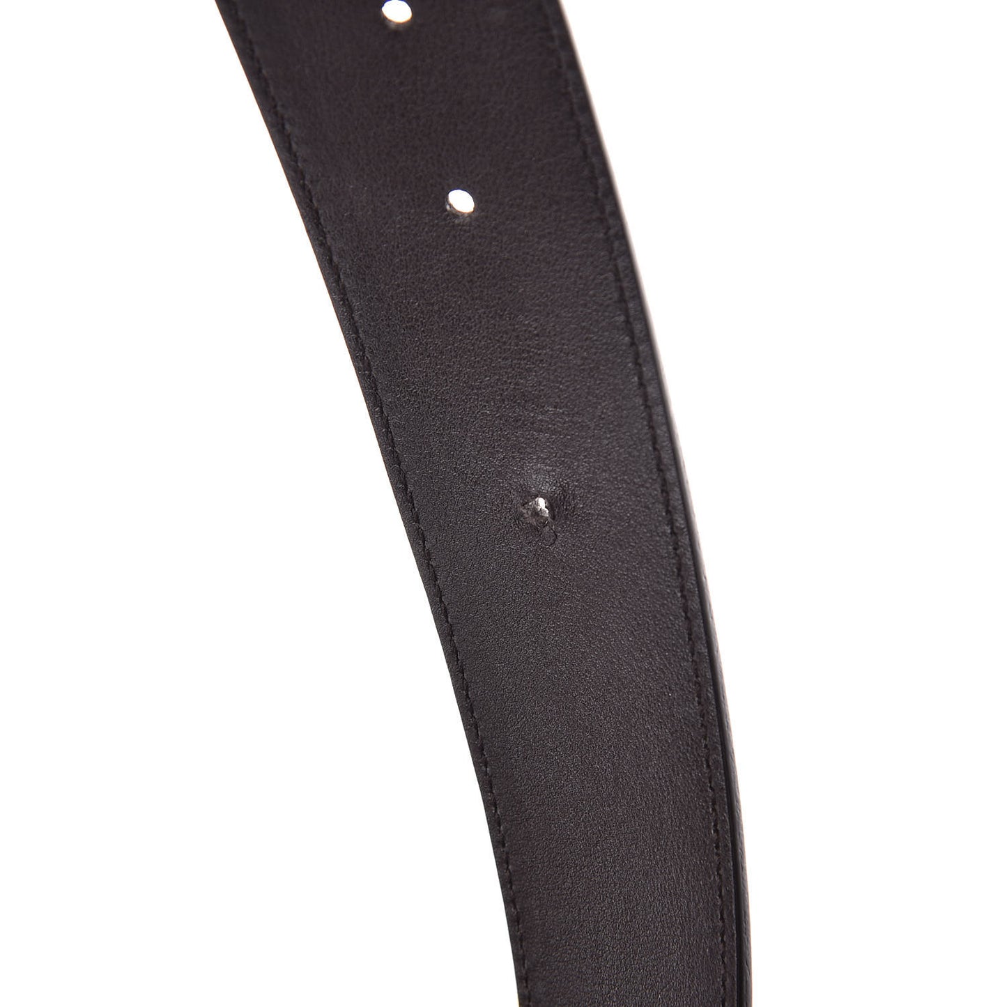 Moon Calfskin Double G 40mm Belt 105 42 Dark Cocoa