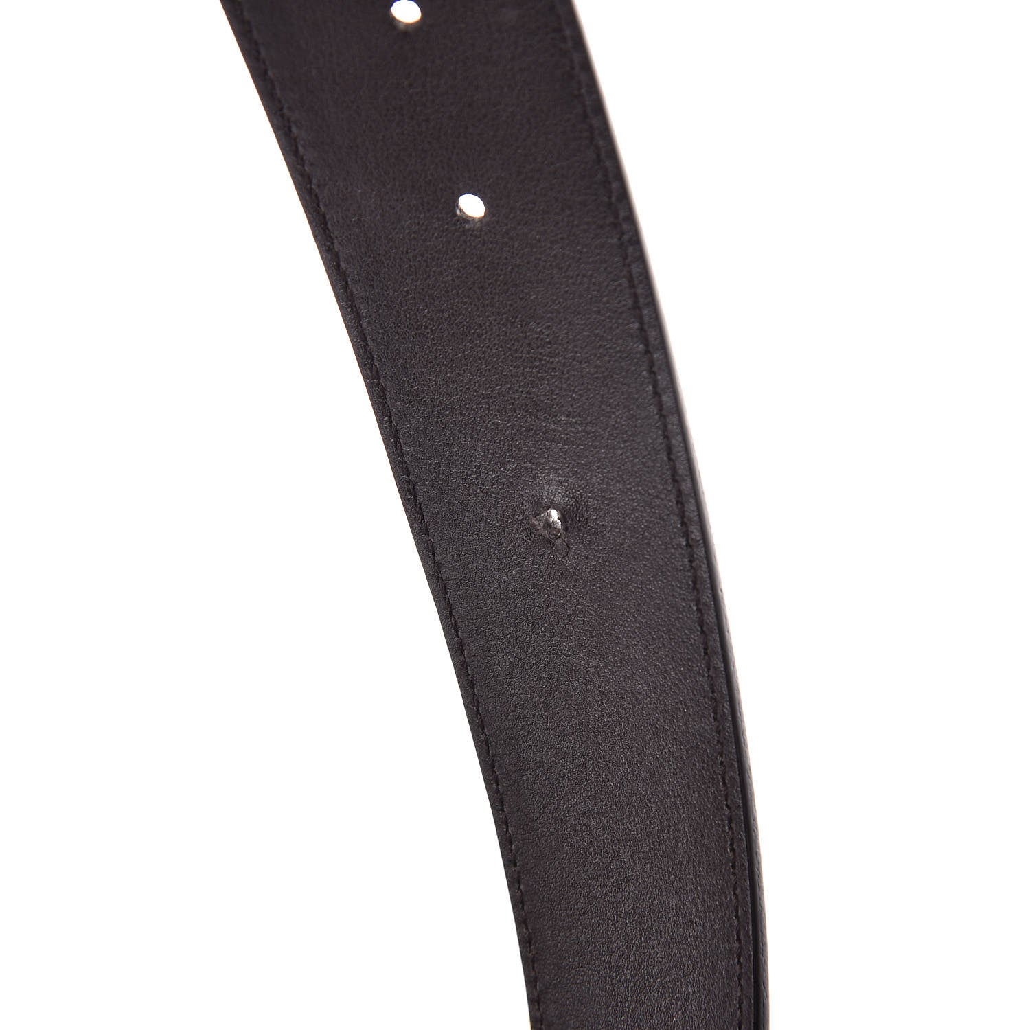 Gucci Moon Calfskin Double G 40mm Belt 105 42 Dark Cocoa 7 of 7