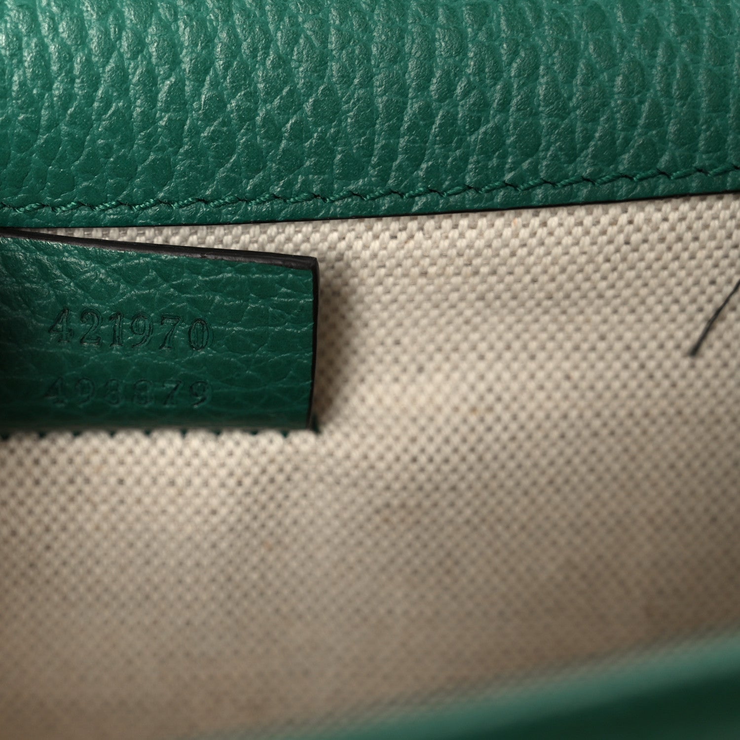 Gucci Calfskin Mini Dionysus Shoulder Bag Emerald 8 of 12