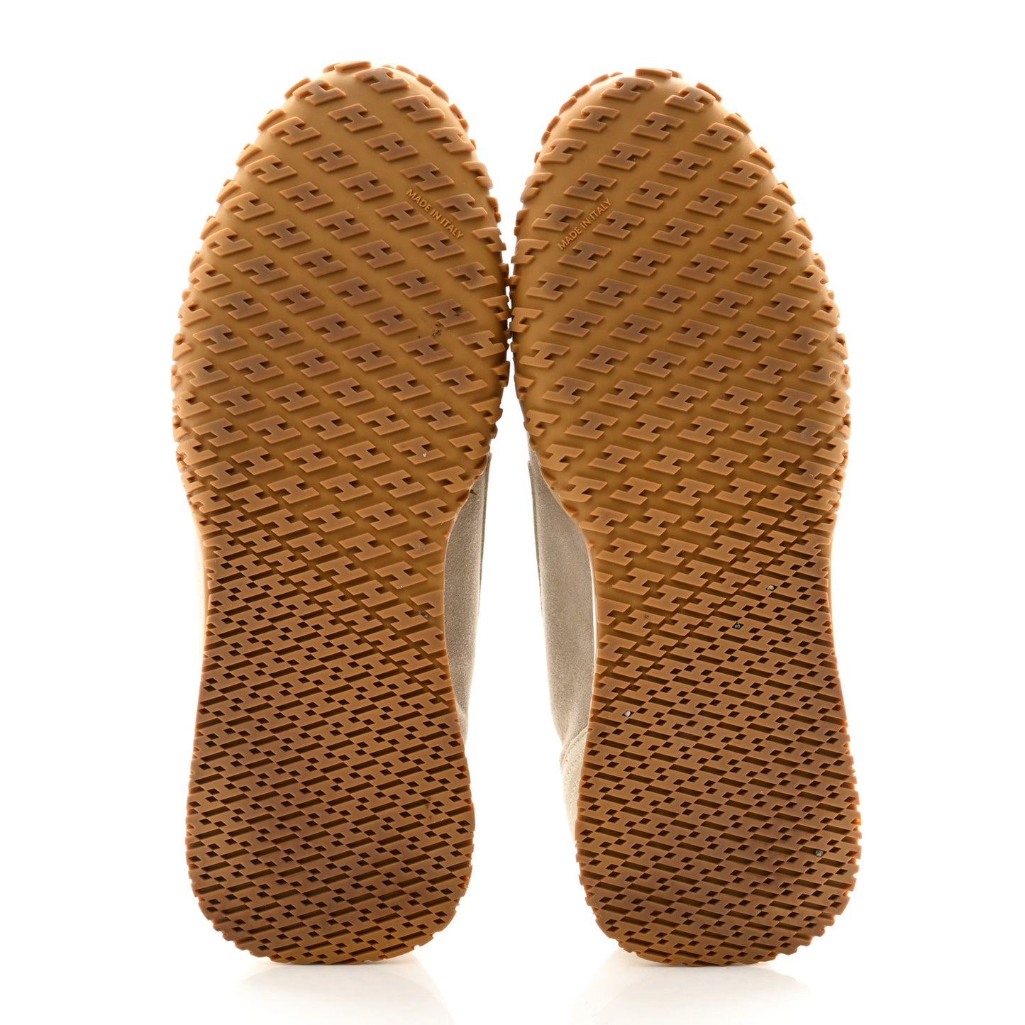 Suede Goatskin Jet Sneakers 37 Beige Esquisse Glaise