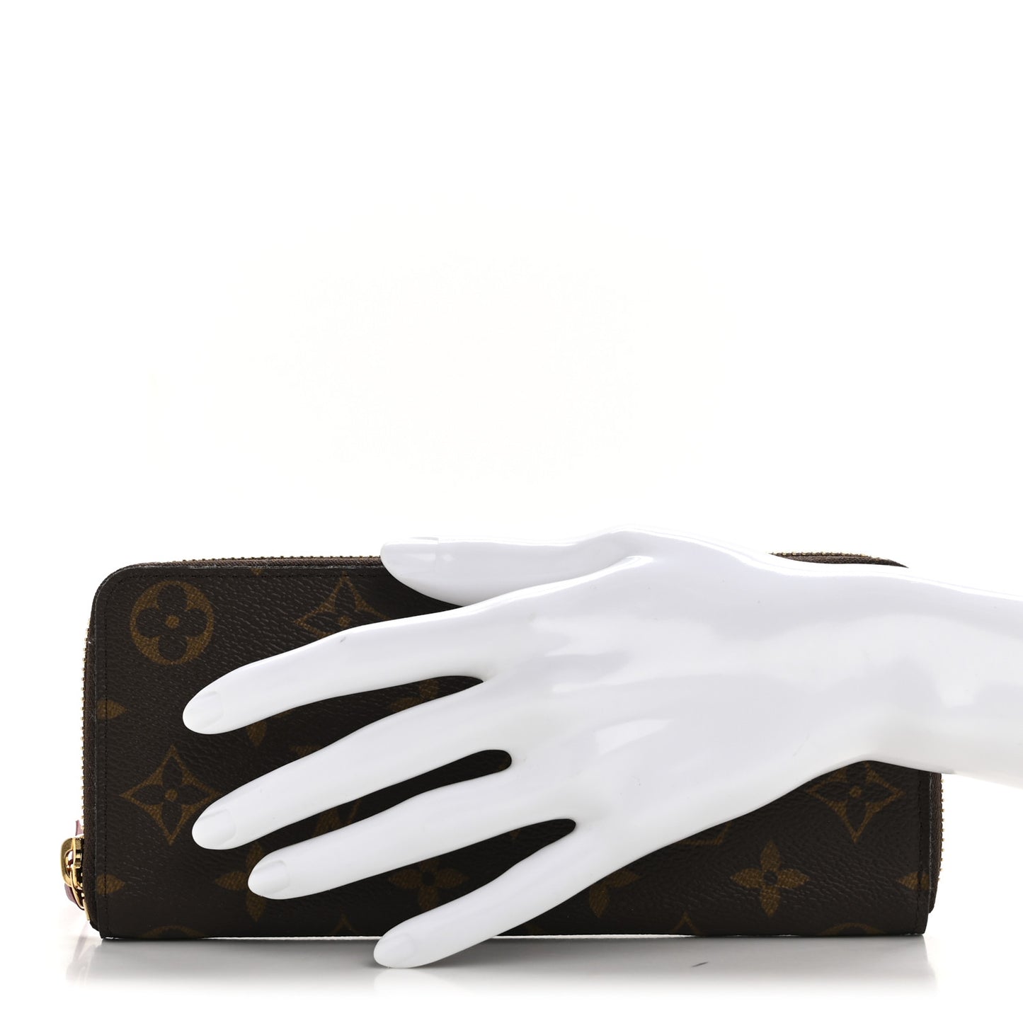 Monogram Clemence Wallet Fuchsia