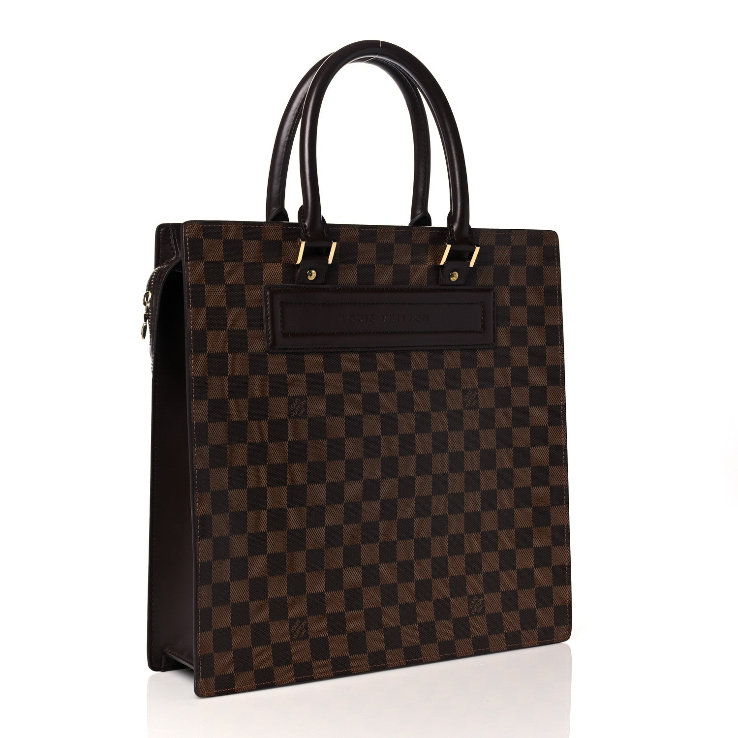 Louis Vuitton Damier Ebene Venice Sac Plat GM 3 of 11