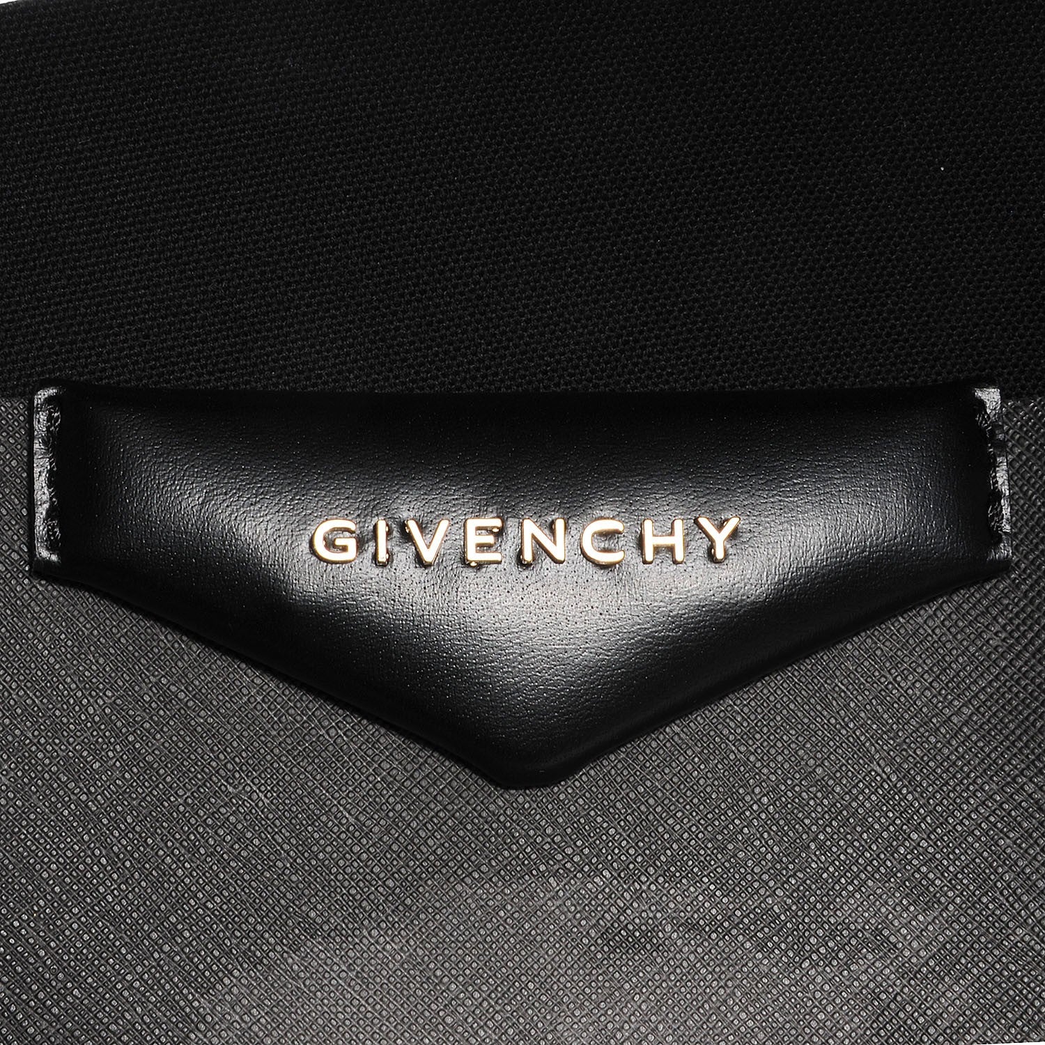 Givenchy Textured Coated Canvas Rottweiler Pint Large Antigona Tote Black 8 of 8