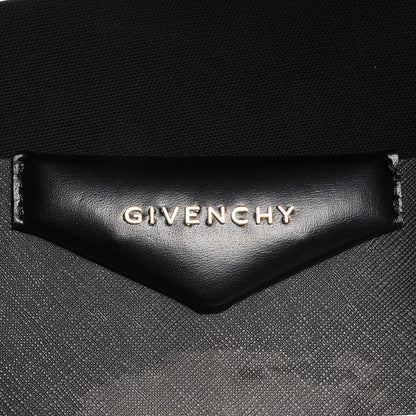 Givenchy Textured Coated Canvas Rottweiler Pint Large Antigona Tote Black 8 of 8