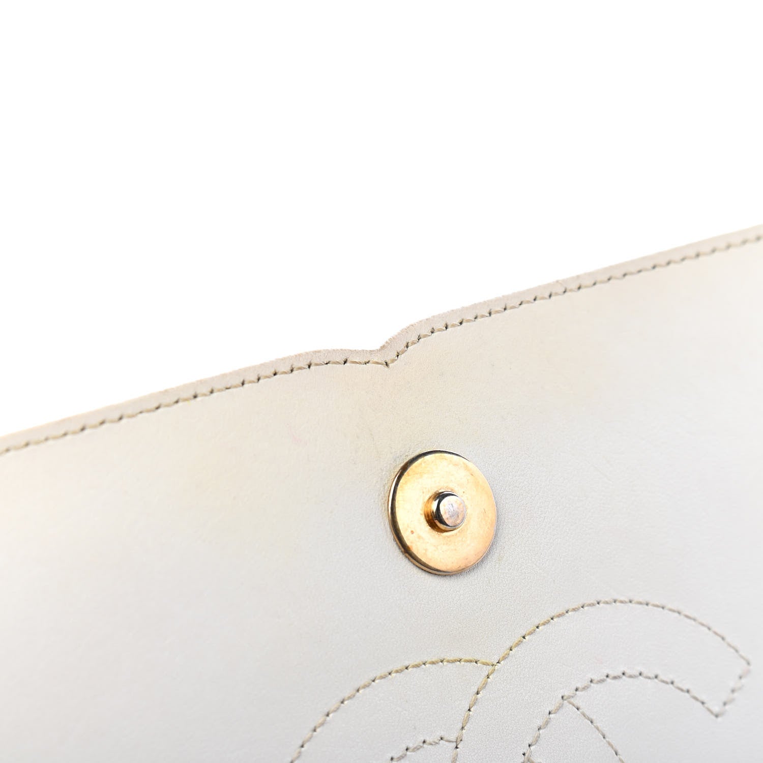 Chanel Caviar Quilted Small CC Filigree Flap White Black 10 of 10