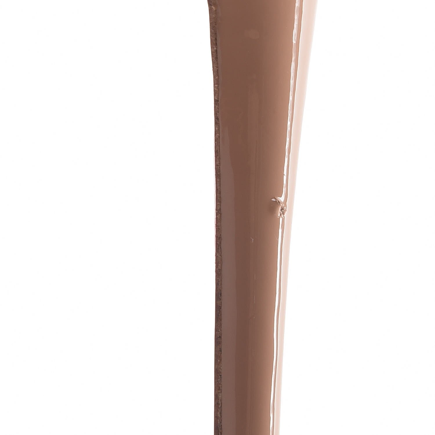 Christian Louboutin Patent New Very Prive 120 Pumps 37.5 Nude 12 of 14