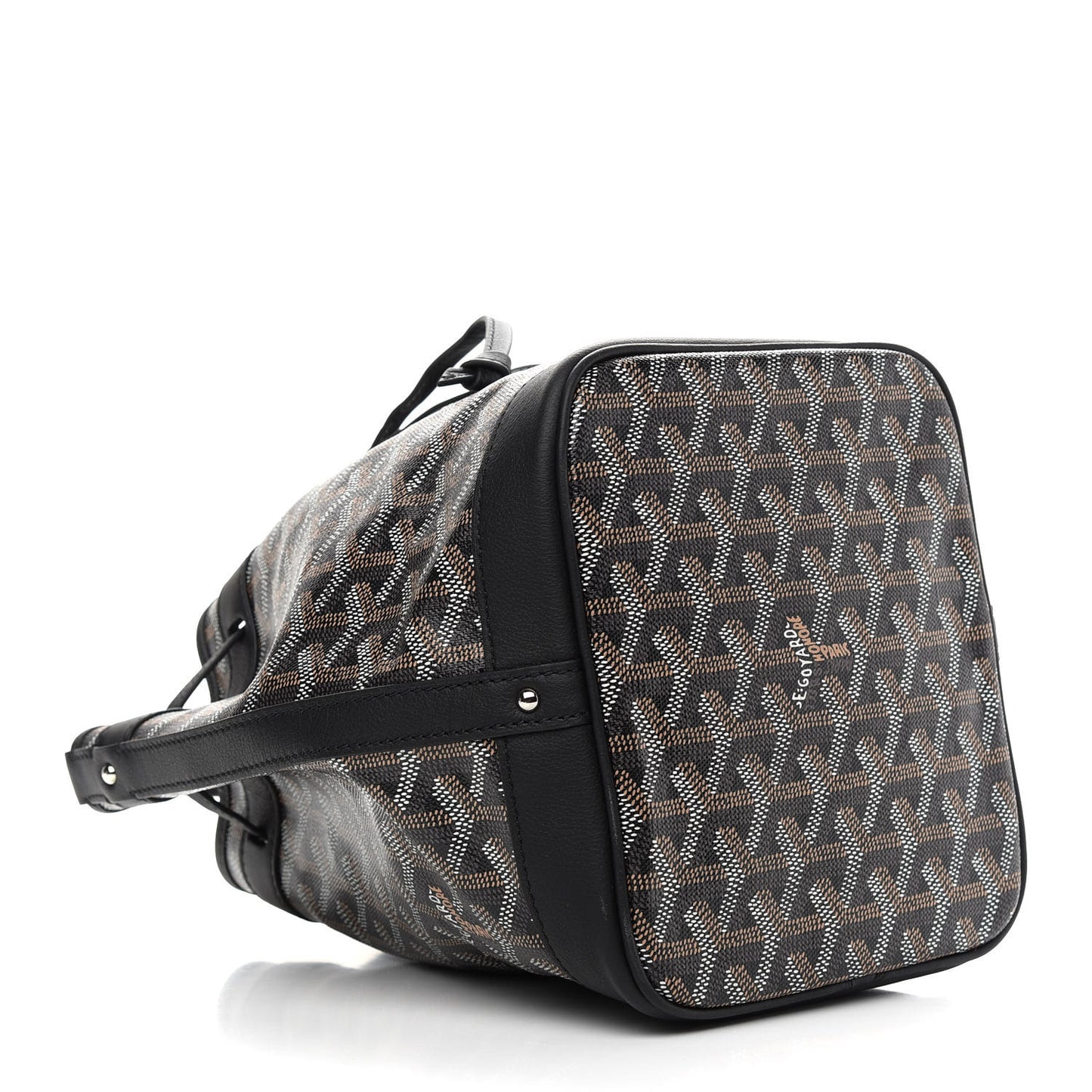 Goyardine Petit Flot Bucket Bag PM Black