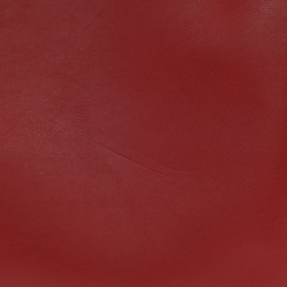 Alexander McQueen Calfskin Embossed Signature Shopper Black Red 8 of 9