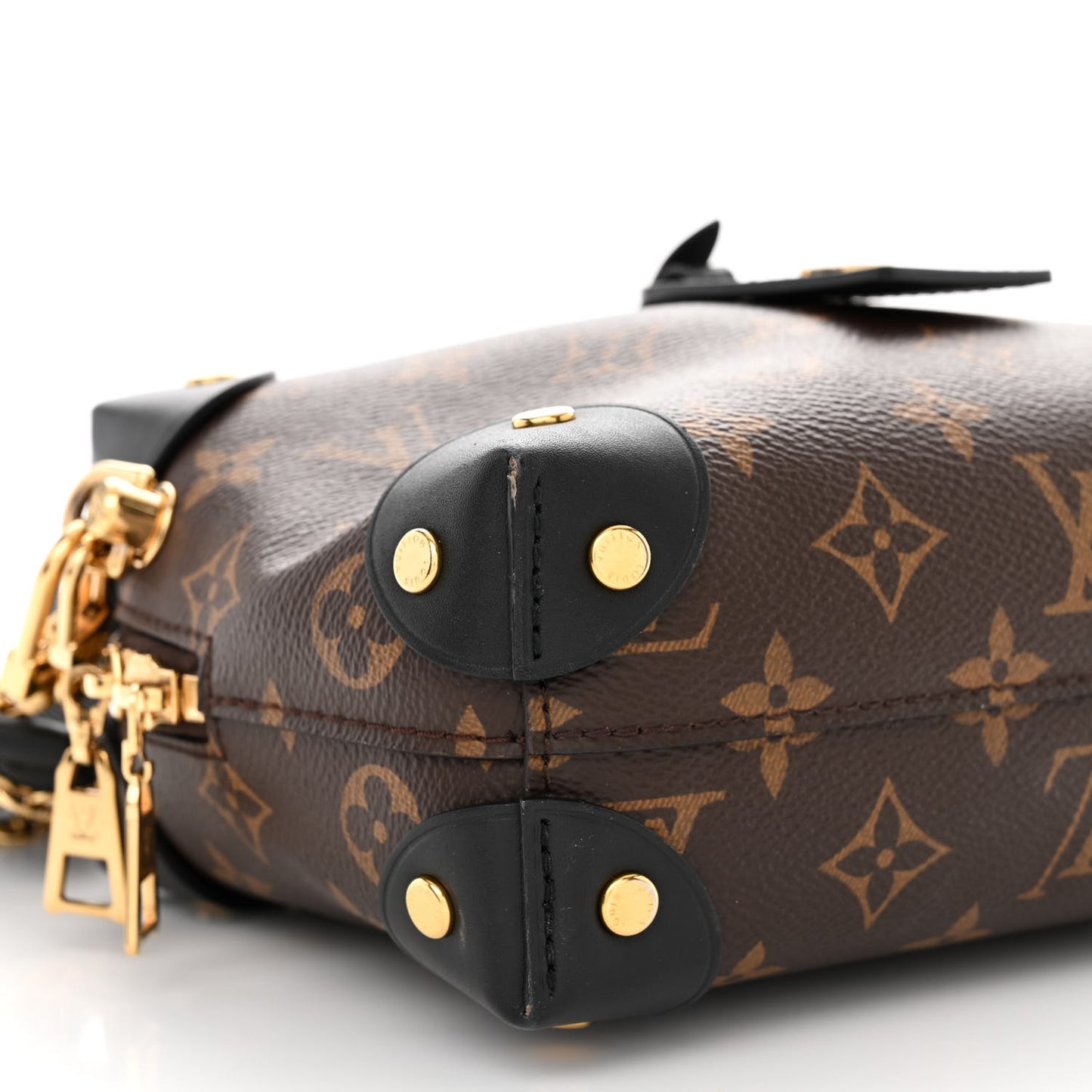 Monogram Petite Malle Souple Black