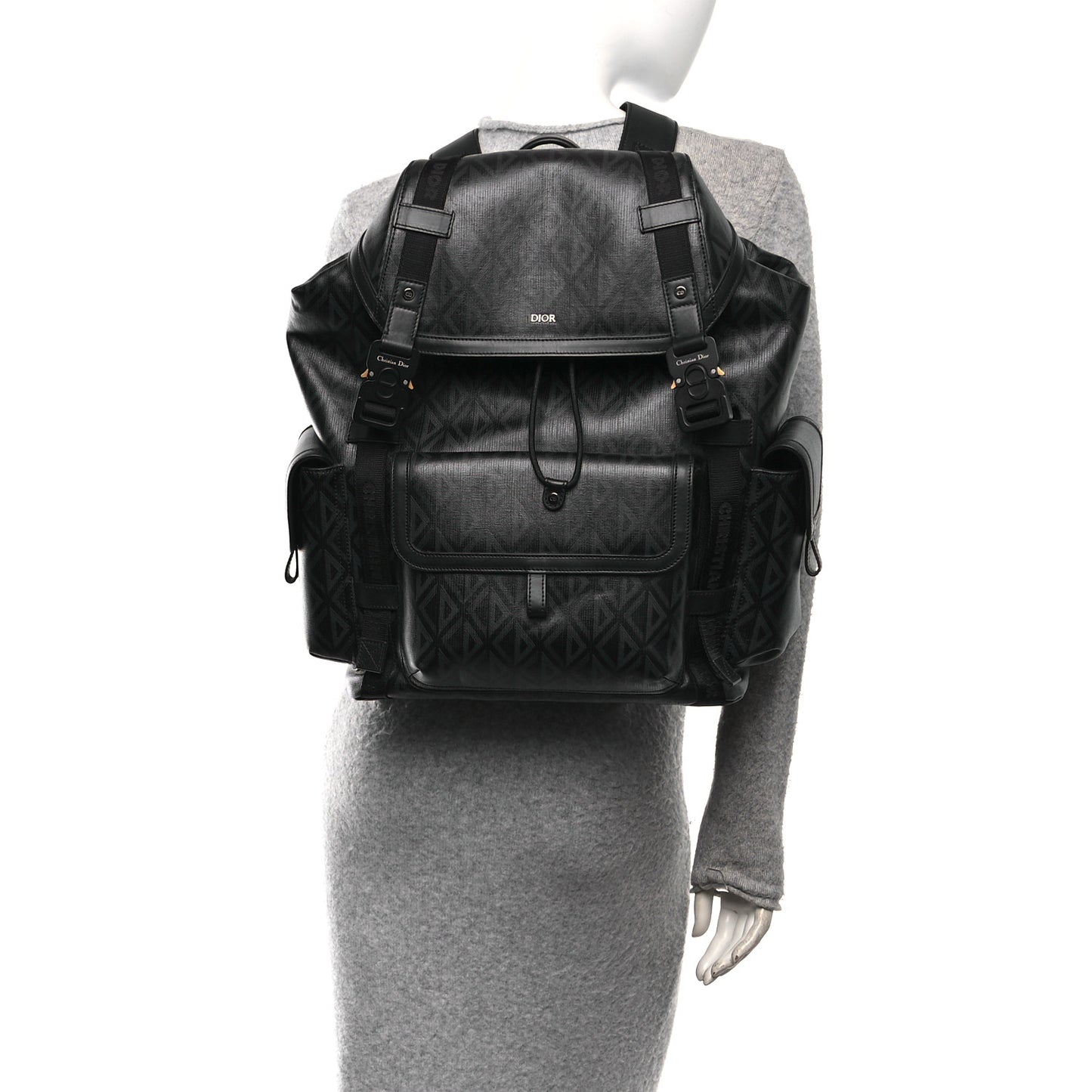 Canvas CD Diamond Hit The Road Backpack Black
