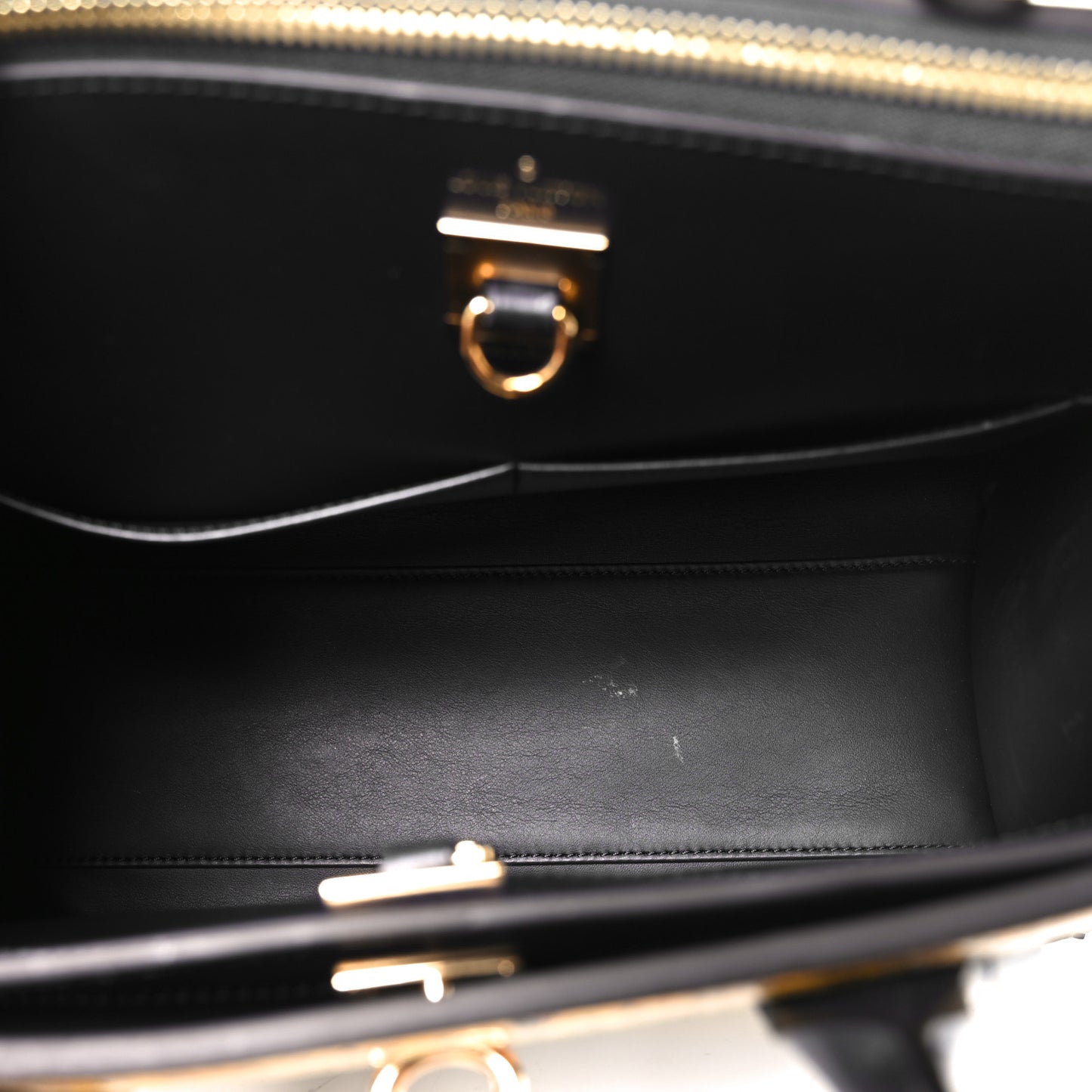 Calfskin Trunk City Steamer MM Black