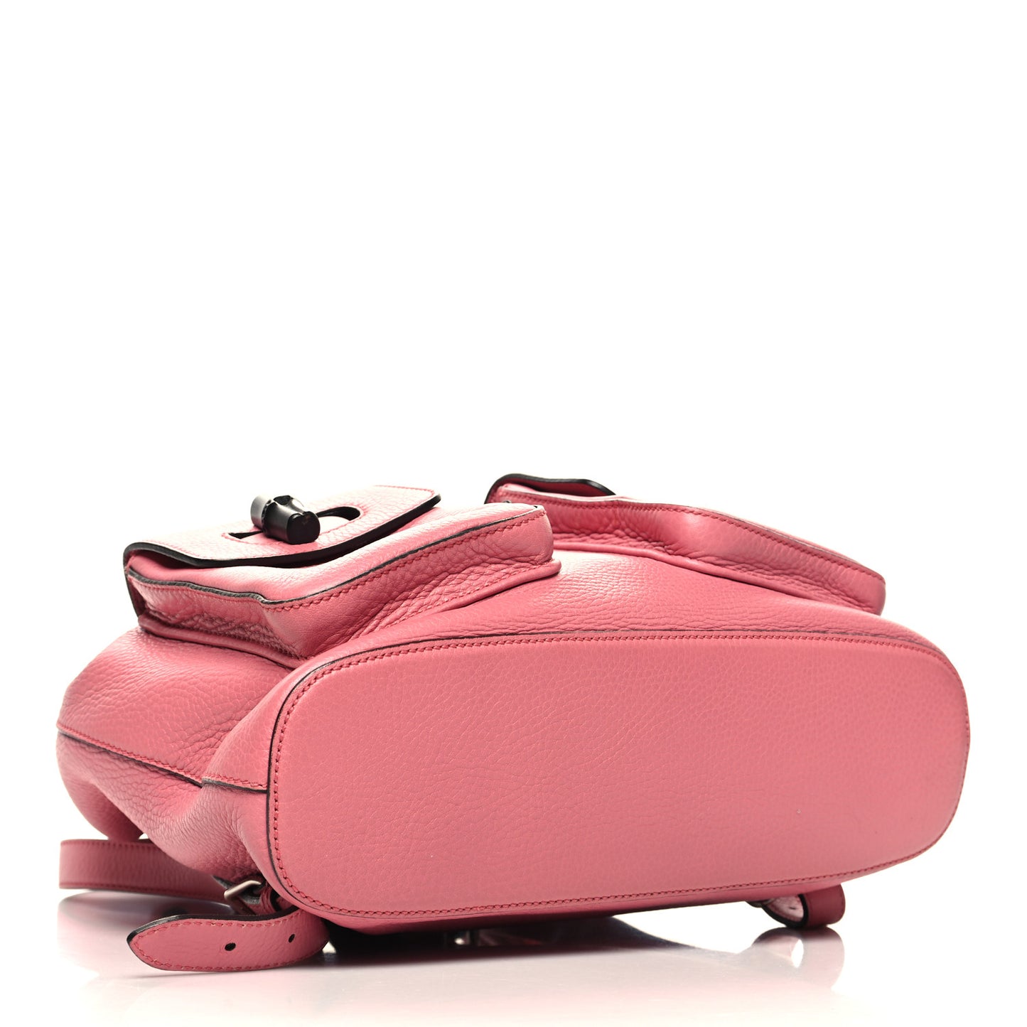 Cellarius Calfskin Medium Bamboo Backpack Glossy Pink