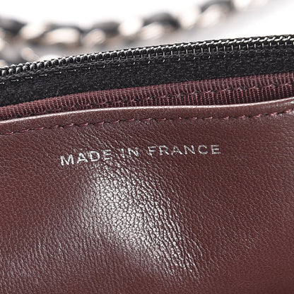 Chanel Lambskin Quilted Wallet On Chain WOC Black 8 of 9