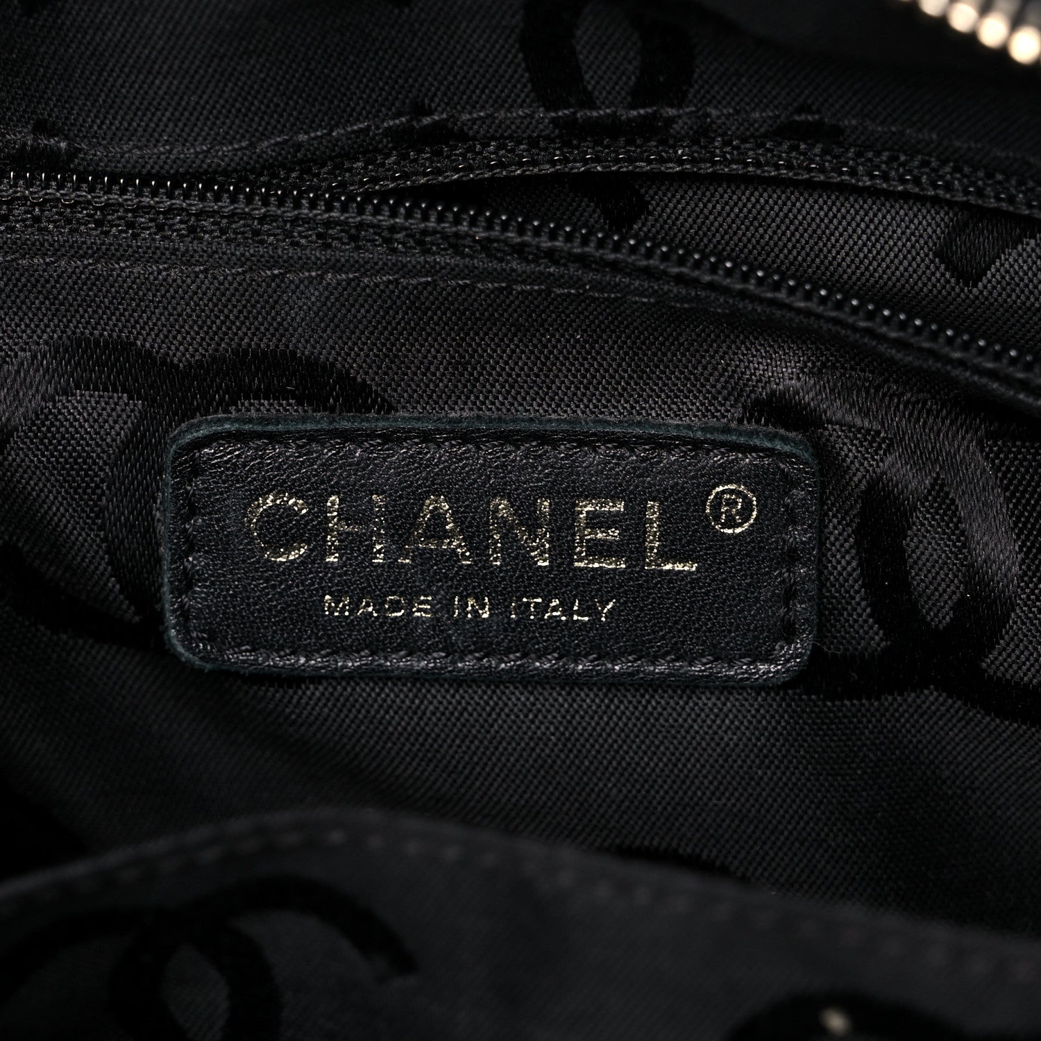 Chanel Calfskin Contrast Stitch Surpique Bowler Black 6 of 16