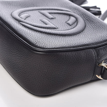 Gucci Pebbled Calfskin Small Soho Disco Bag Black 9 of 9