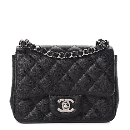 Chanel Caviar Quilted Mini Square Flap Black 1 of 10