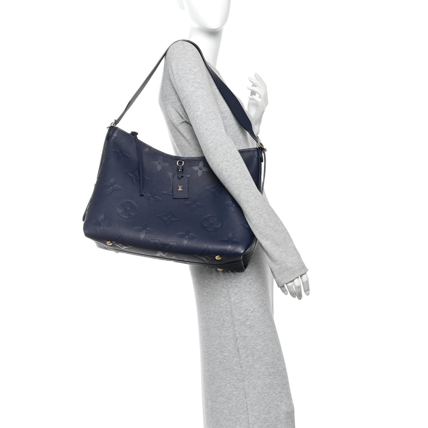 Empreinte Monogram Giant CarryAll MM Navy
