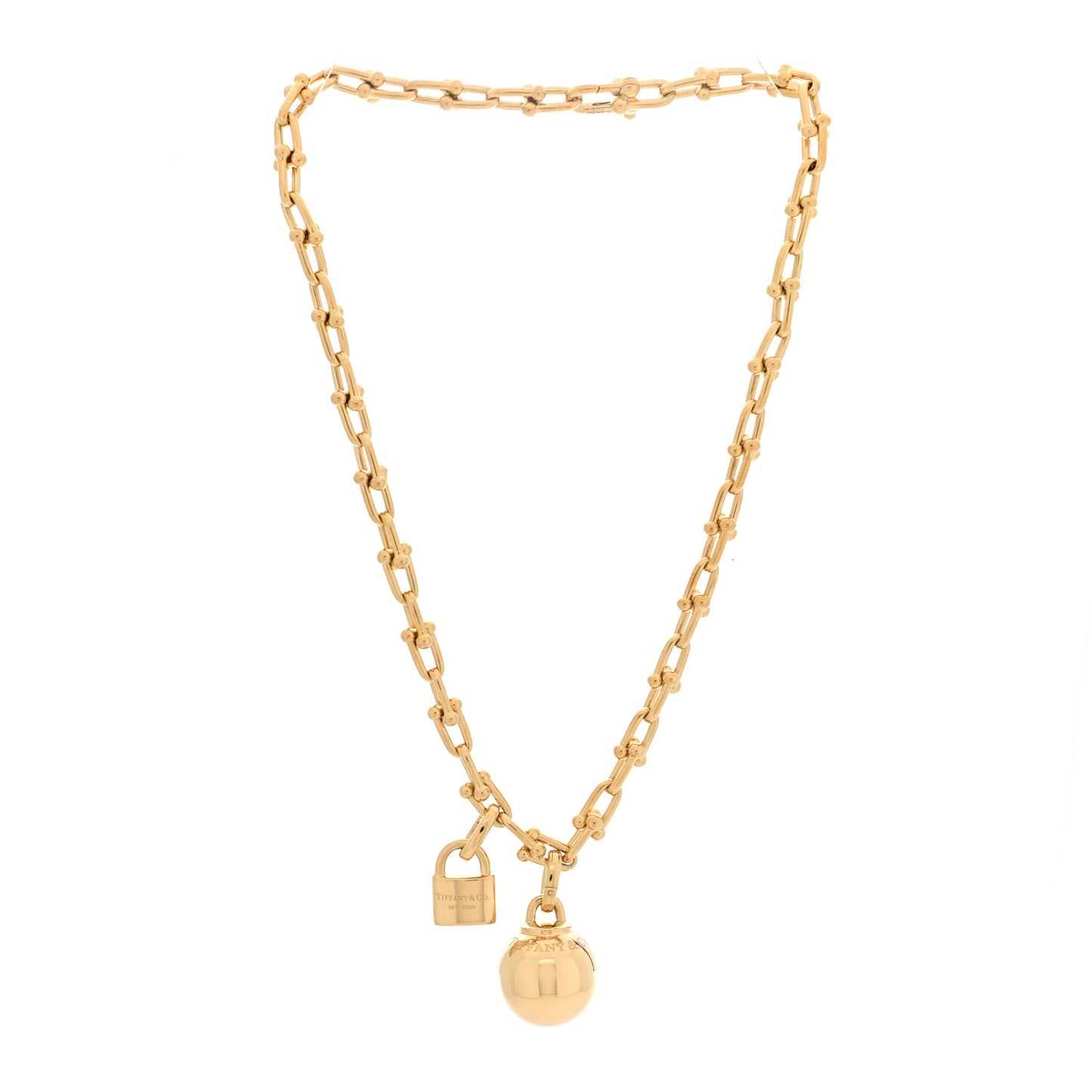18K Yellow Gold HardWear Small Single Wrap Necklace
