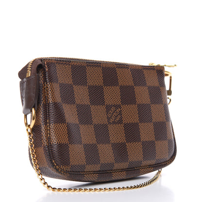 Louis Vuitton Damier Ebene Mini Pochette Accessories 3 of 8