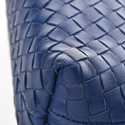 Bottega Veneta Nappa Intrecciato Cosmetic Case Cobalt 11 of 16