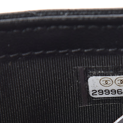 Chanel Lambskin Quilted Mini Trendy CC Chain Wallet Black 8 of 8