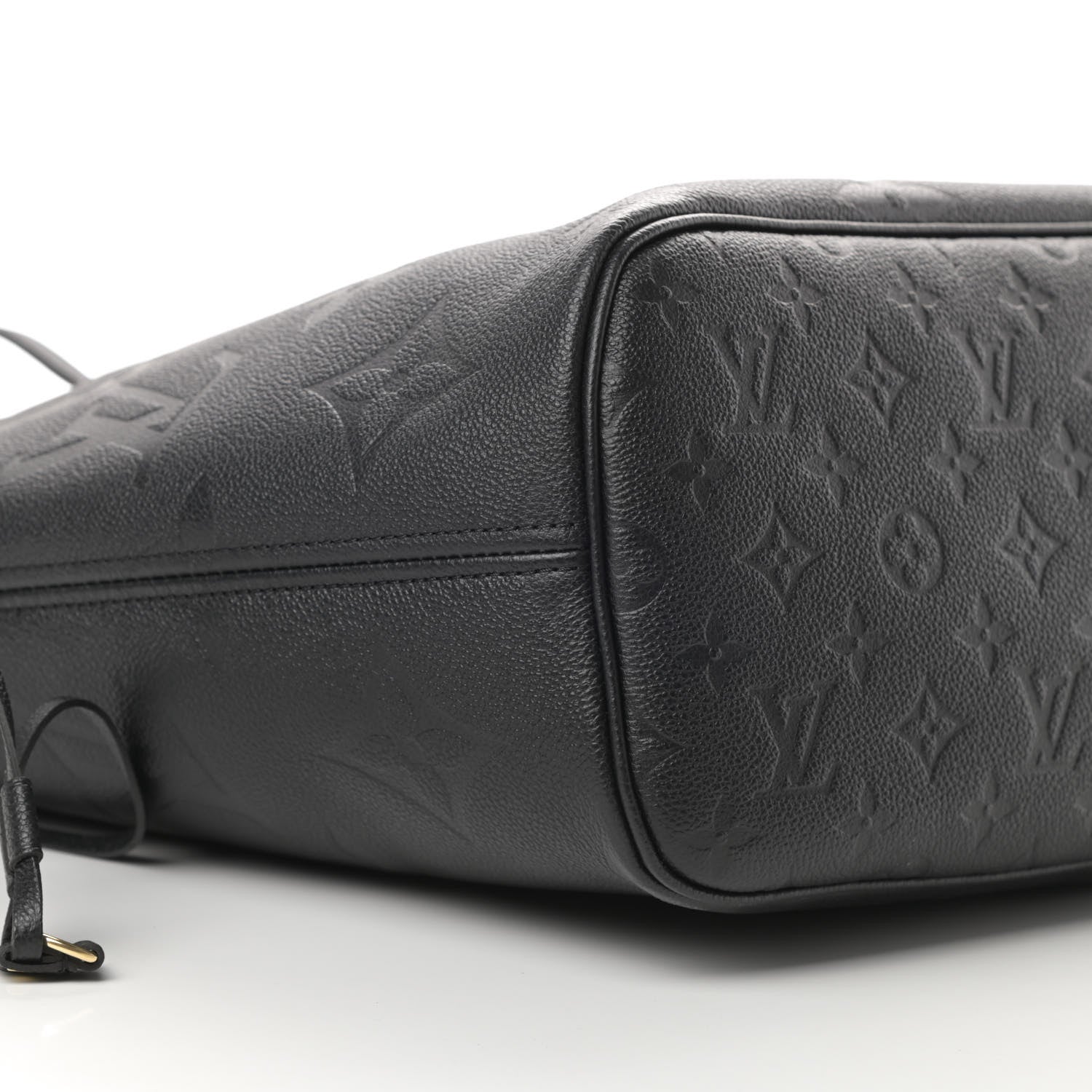 Louis Vuitton Empreinte Monogram Giant Neverfull MM Black 8 of 9